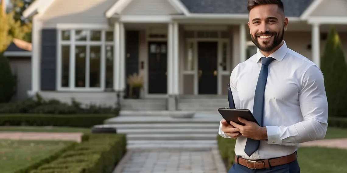 Advogado imobiliário orientando cliente sobre contrato de compra e venda de imóvel em Belo Horizonte